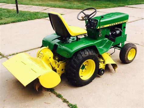 1973 John Deere 140 Garden Tractor/Mower/Tiller - Fully Restored Summerside, PEI