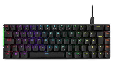 Buy ASUS ROG Falchion Ace BLK RGB Gaming Keyboard (German Layout, 65% Form Factor, Touch Panel ...