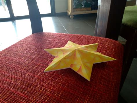 3D Paper Craft Yellow Star of David-hanukkah Decorations-rainbow ...