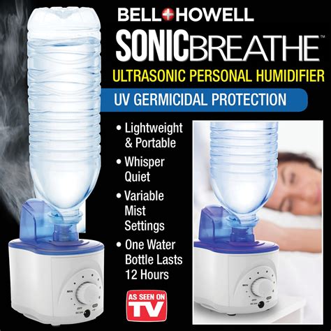 Bell & Howell Sonic Breathe Ultrasonic Personal Humidifier | Collections Etc.