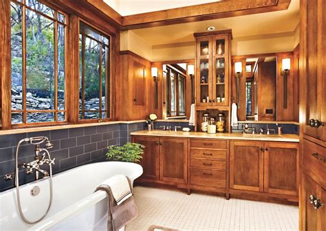 A Bath Goes From Washed-Out to Craftsman Style | Craftsman bathroom, Craftsman style bathrooms ...