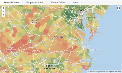 Map of the Week: Richmond VA & Virginia Crime | Mappenstance.