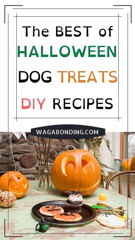 SCARILY TASTY HALLOWEEN DOG TREATS - DIY RECIPES