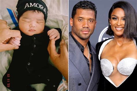 Singer Ciara welcomes her third child with husband Russell Wilson, a baby girl named Amora.