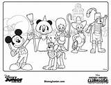 Mickey Mouse Clubhouse Coloring Pages  Best For Kids sketch template