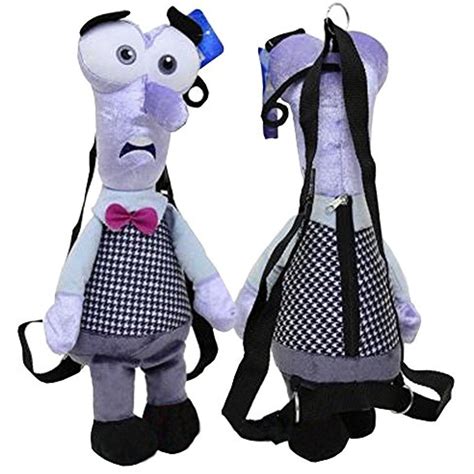 Disney Inside Out Fear 17" 2 in 1 Plush/Plush Backpack ** Click image for more details. (This is ...