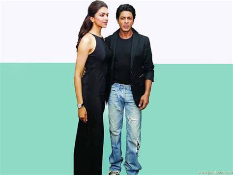 Shahrukh Khan with Deepika Padukone wallpaper - (1024x768) : Janubaba.com