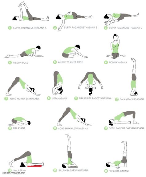 Yoga Poses Sequence - Work Out Picture Media - Work Out Picture Media