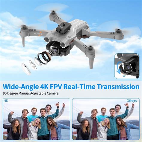 4K Drone with HD Camera Drones Remote Control Drone Foldable RC ...