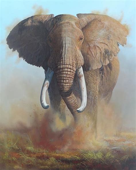 Beautiful elephant painting. Want!!!! | Elephants photos, Elephant ...