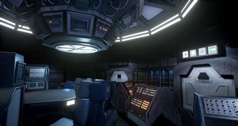 Nostromo Bridge from Alien 1979 — polycount