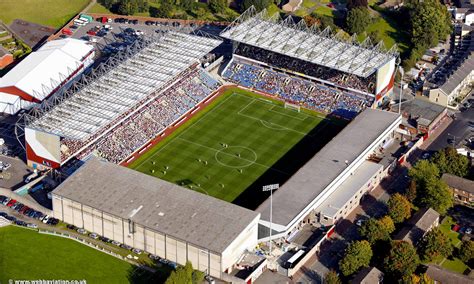 Turf Moor football stadium Burnley, home ground of Burnley Football ...