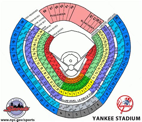 Yankee Stadium Seating Map | Brokeasshome.com