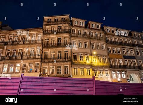 Night image in the city of Porto Stock Photo - Alamy