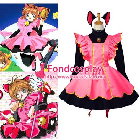 US$ 138.50 - Cardcaptor Sakura-Kinomoto Sakura Outfit Cosplay Costume ...