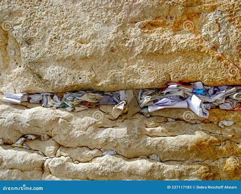 Prayers in the Western Wall, Wailing Wall, Jerusalem, Israel Stock ...