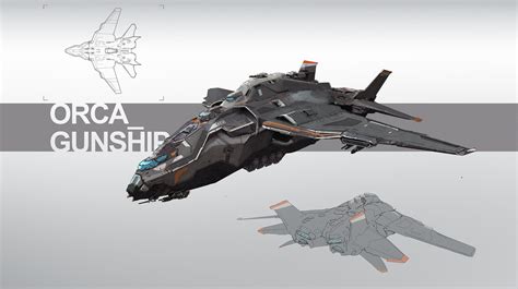 ArtStation - Gunship, Luc Fontenoy | Space ship concept art, Gunship ...