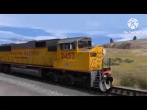 union Pacific sd60m horn - YouTube