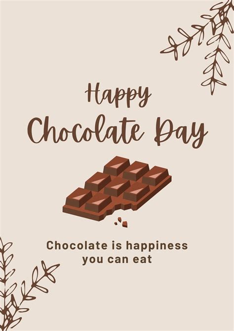 National Chocolate Day Poster | ubicaciondepersonas.cdmx.gob.mx