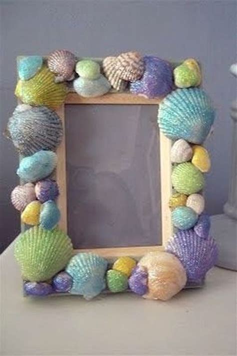 Easy-DIY-Sea-Shell-Art-and-Crafts-Ideas | Seashell crafts, Shell crafts diy, Mermaid crafts