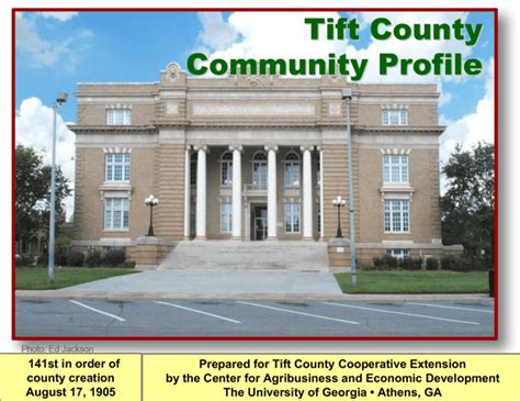 Tift County Community Profile