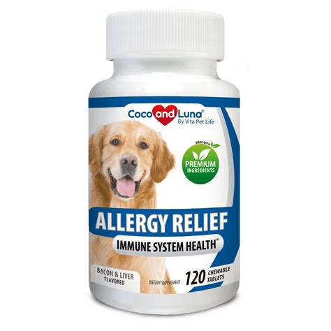 Allergy Relief for Dogs - Immune Support for Dogs - with Omega 3 Fish ...