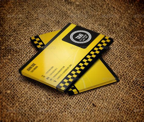 21+ Taxi Business Card Templates - Free & Premium Download