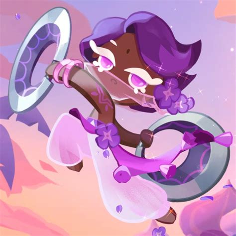 cookie run kingdom icon | Cookie run, Disney princess art, Purple cookies