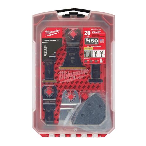 Home Depot: Milwaukee Oscillating Multi-Tool Blade Kit, 20-Piece - $39.88 (49-10-9220)