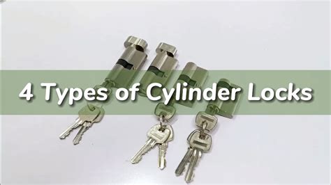 4 Types of Cylinder Locks - Door handle | Door Lock | Door hardware ...