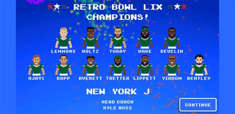 First Retro Bowl Win in my 5th season. : r/RetroBowl