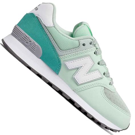 New Balance 574 Kinder-Sneaker Green/White | Fun-Sport-Vision