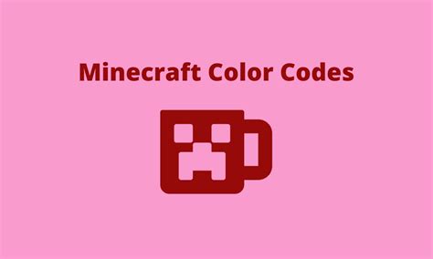 Minecraft Color Codes Hex