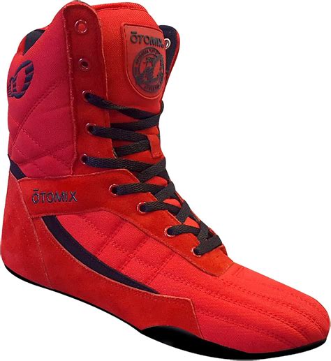 Amazon.com | Otomix Women's PRO TKO Super Hi Boxing Weightlifting Shoes ...