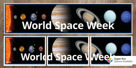 World Space Week Display Banner | Beyond Secondary