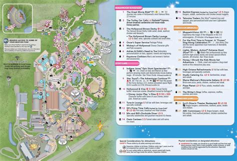 PHOTO - New Disney's Hollywood Studios guide map updated with Center ...