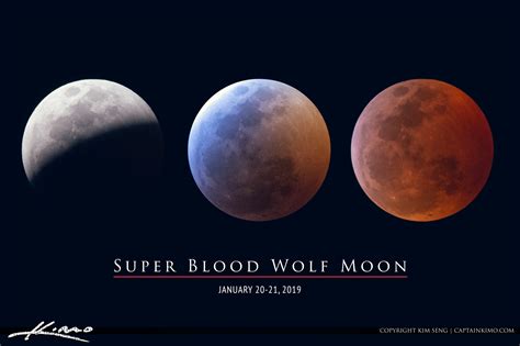 Super Blood Wolf Moon January 2019 | HDR Photography by Captain Kimo