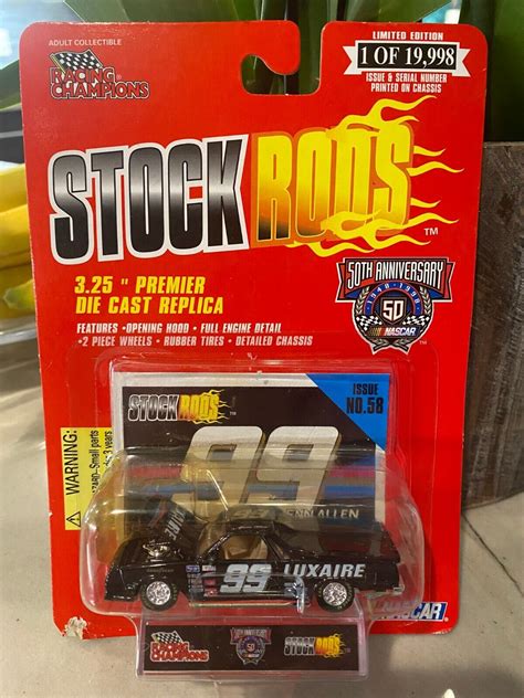 Racing Champions 1/64 Stock Rods #58, Glenn Allen #99 Luxaire '86 El ...