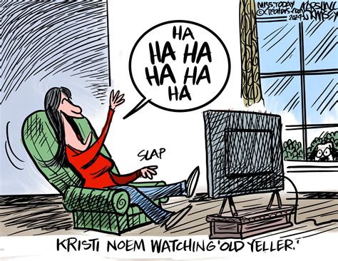 Kristi Noem’s dog: Political Cartoons – Daily Bulletin