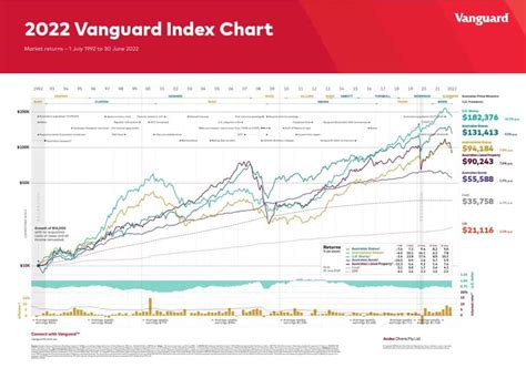 Investing - Not taking risks is risky | Vanguard Index Chart