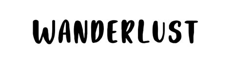 Wanderlust Font - FFonts.net