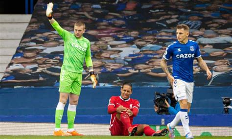 Pickford meant no harm and 'really sad' at Van Dijk injury, insists Ancelotti | Everton | The ...