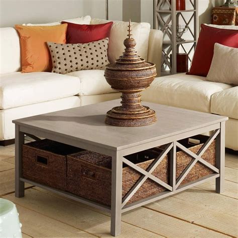 The Best Coffee Tables with Baskets Underneath