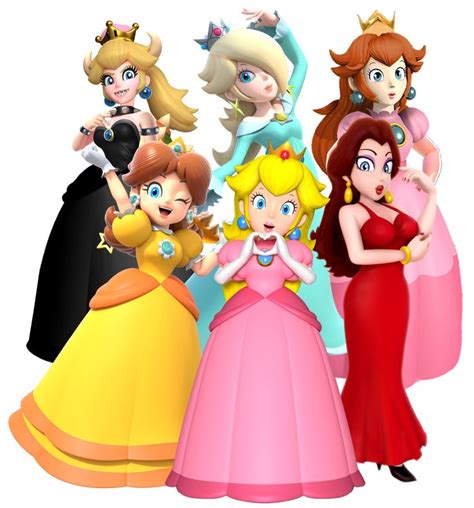 Nintendo Mario Ladies (Princesses) (Bowsette included) | Mario ...