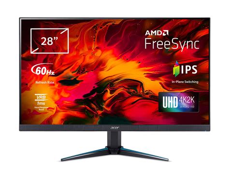 Buy Acer Nitro VG280K 28 Inch UHD Gaming Monitor (IPS Panel, FreeSync ...