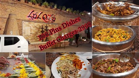 Lal Qila Restaurant Karachi|Dinner Buffet-100 Plus Dishes|| - YouTube