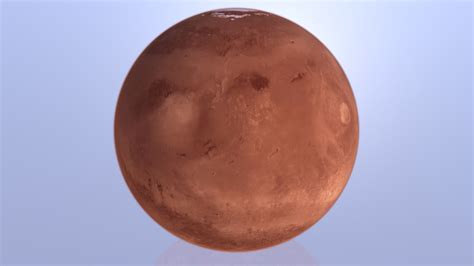 16K Mars 3D Model animated | CGTrader