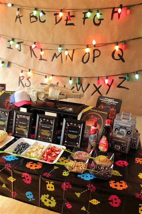 Kara's Party Ideas Stranger Things Halloween Party | Kara's Party Ideas