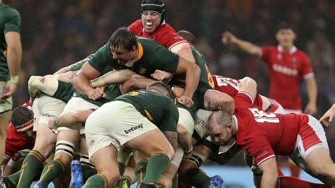 Rugby World Cup: South Africa braced for Wales arm-wrestle - BBC Sport