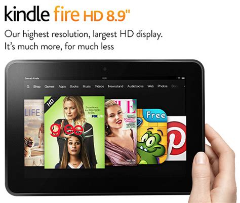 Amazon knocks up to $100 of its 8.9" Kindle Fire tablets